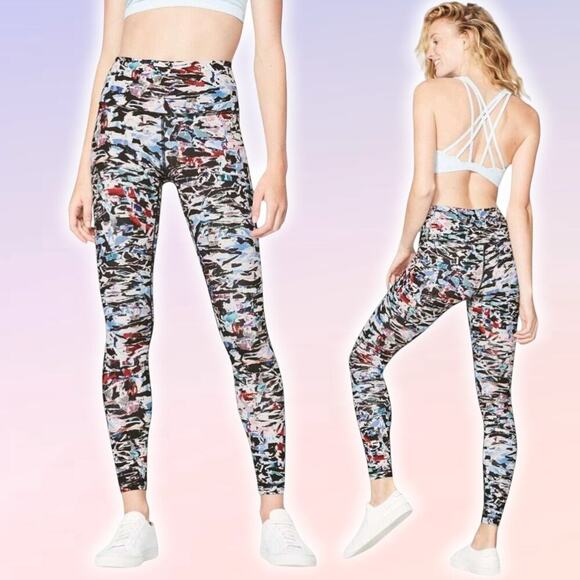 LULULEMON Wunder Under Hi-Rise Tight Full-On Luxtreme 28" 4 Culture Clash Multi - Picture 1 of 8